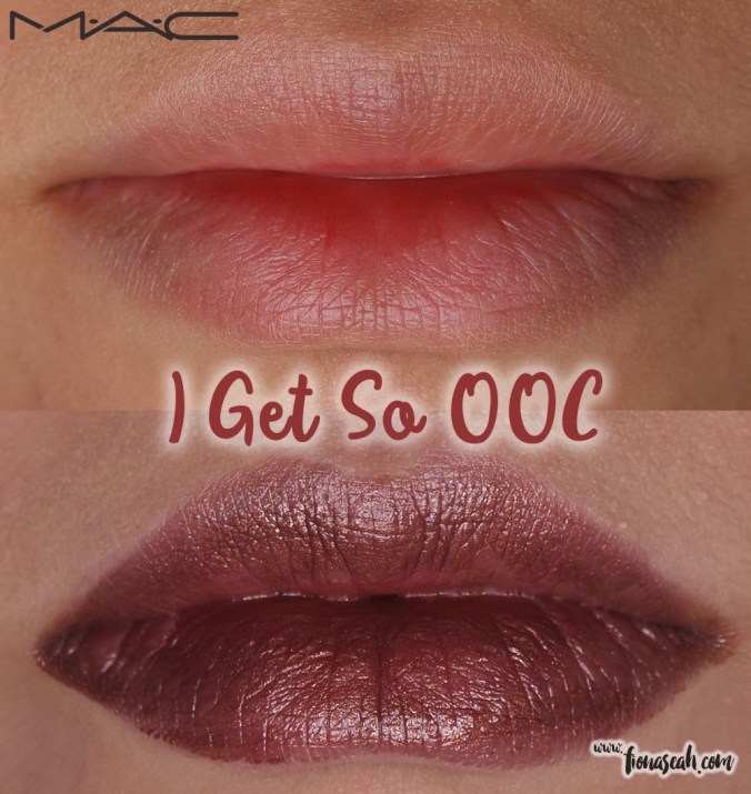 M.A.C X Mariah Carey Lipstick in I Get So OOC