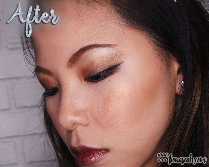 AFTER: M.A.C X Mariah Carey Extra Dimension Skinfinish in My Mimi