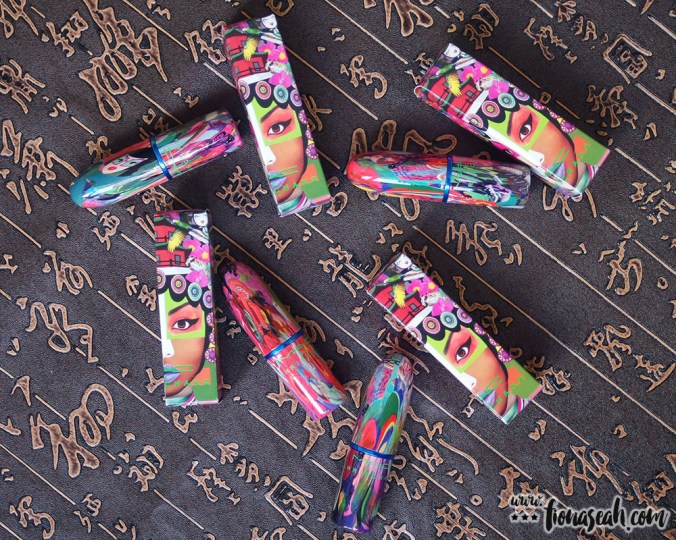 M.A.C X Chris Chang of Poesia lipsticks