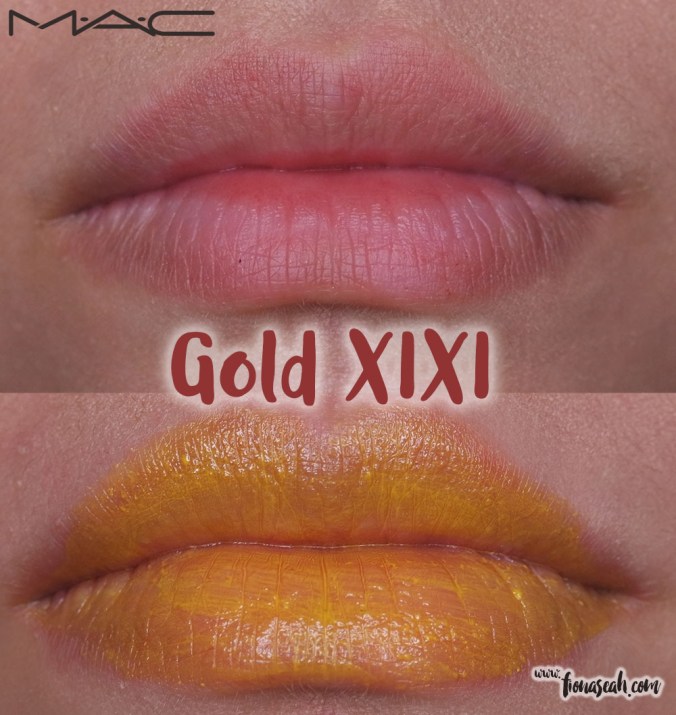 M.A.C X Chris Chang of Poesia lipstick in Gold XIXI