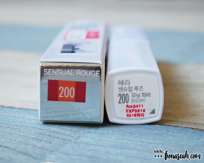 HERA Sensual Rouge in #200 Morning Fever