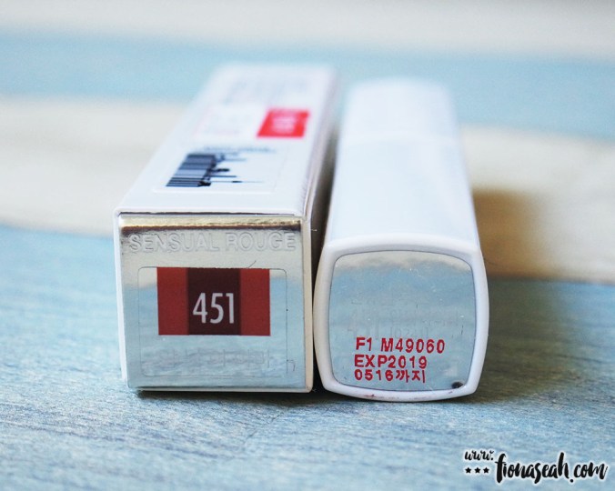 HERA Sensual Rouge in #451 I'm Not A Mama