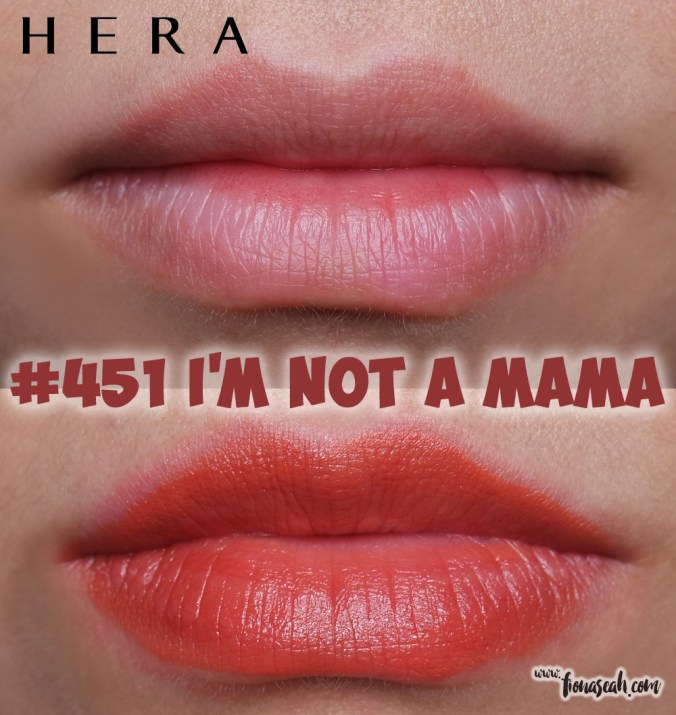HERA Sensual Rouge in #451 I'm Not A Mama