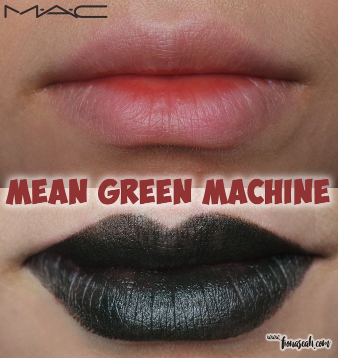 M.A.C Colour Rocker lipstick in Mean Green Machine