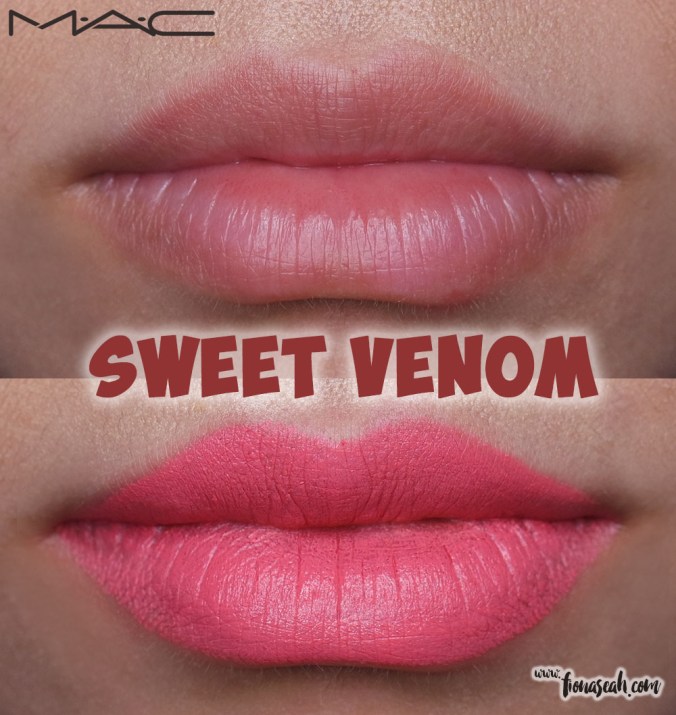 M.A.C Blue Nectar lipstick in Sweet Venom