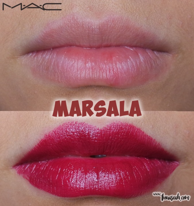 M.A.C Liptensity Lipstick in Marsala