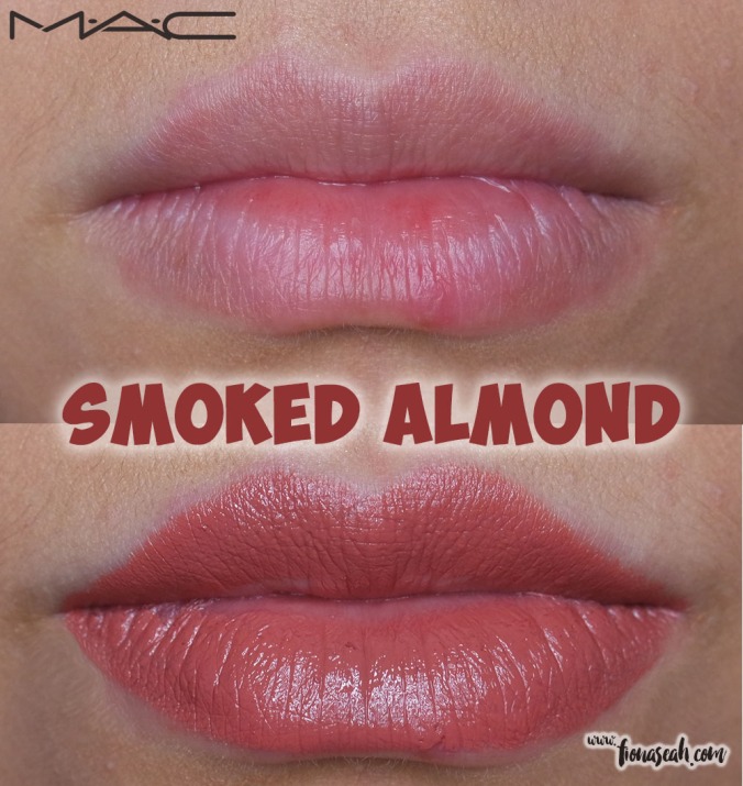 M.A.C Liptensity Lipstick in Smoked Almond