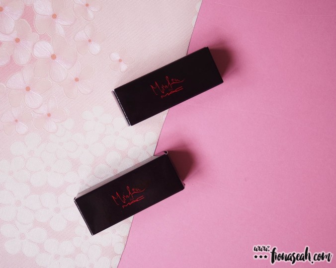M.A.C X Min Liu lipsticks