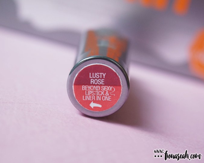 they're real BIG sexy lipstick set - Lusty Rose