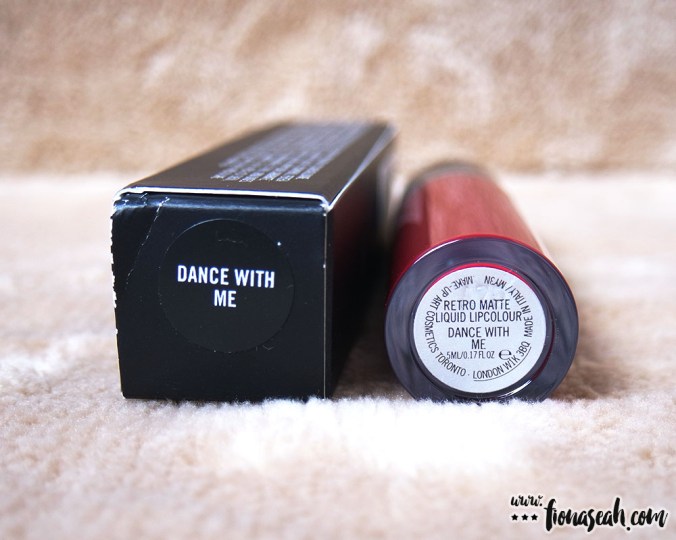 M·A·C Retro Matte Liquid Lipcolour in Dance With Me