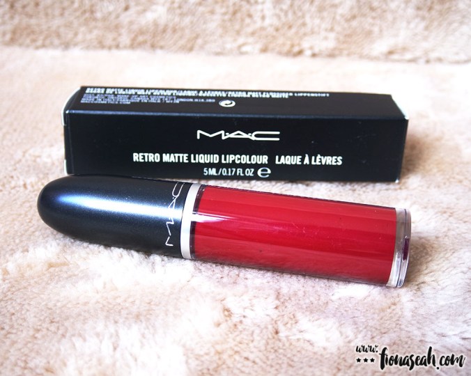 M·A·C Retro Matte Liquid Lipcolour in Dance With Me (US$21 / S$39)