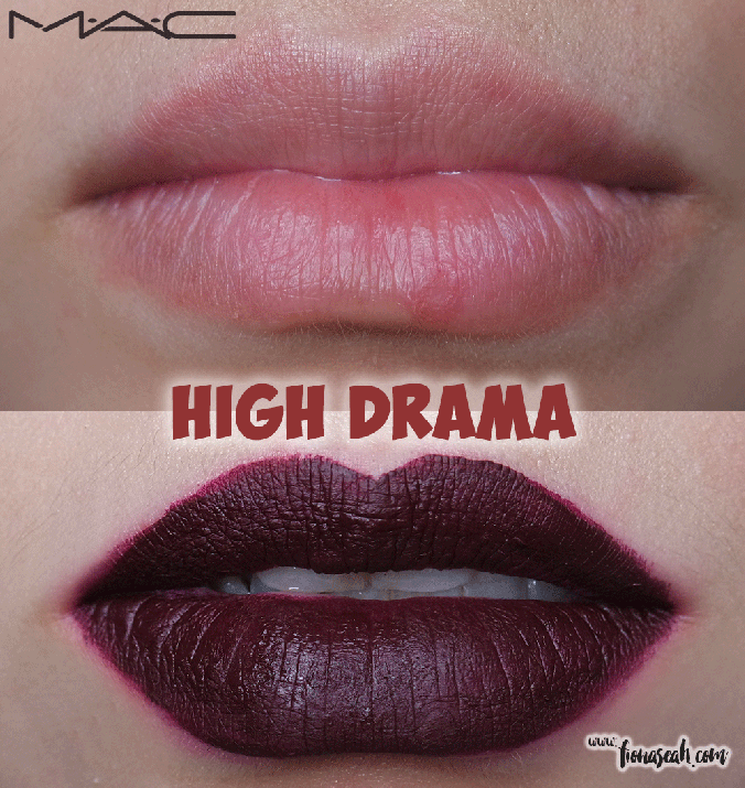 M·A·C Retro Matte Liquid Lipcolour in High Drama