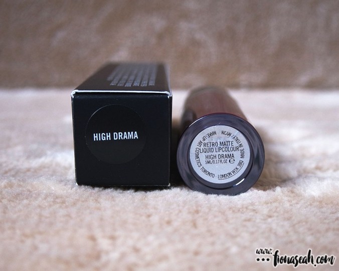 M·A·C Retro Matte Liquid Lipcolour in High Drama