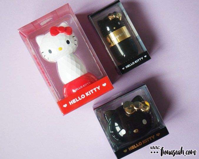 What I bought from the Hello Kitty section. Two of these will cost less than US$100 altogether.