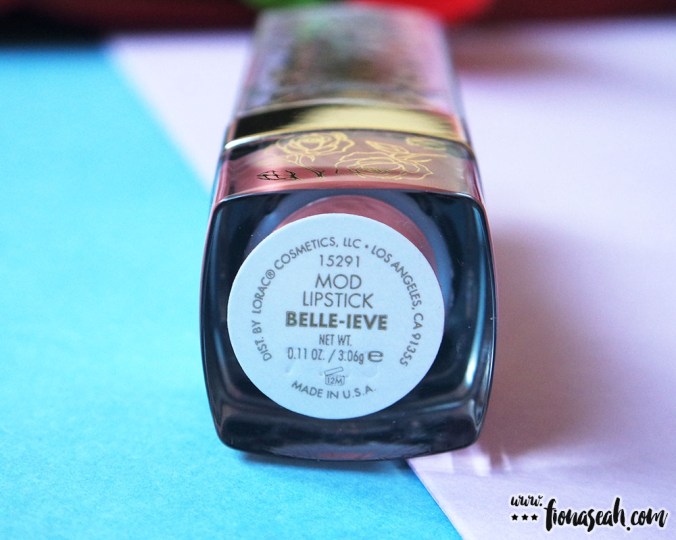 LORAC Cosmetics × Disney Beauty and the Beast Lipstick Collection - Belle-ieve