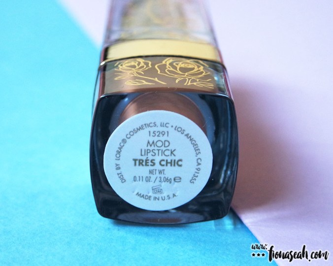 LORAC Cosmetics × Disney Beauty and the Beast Lipstick Collection - Très Chic