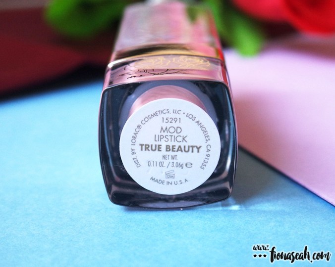 LORAC Cosmetics × Disney Beauty and the Beast Lipstick Collection - True Beauty