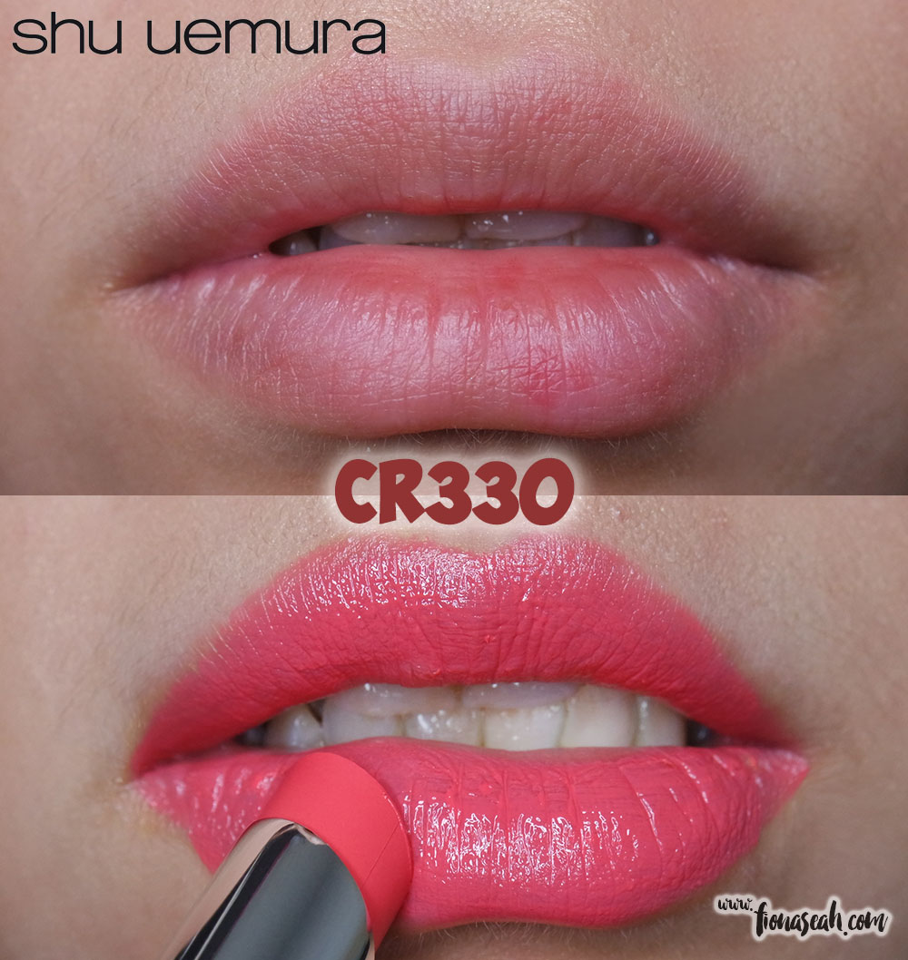 REVIEW: shu uemura Rouge Unlimited Lipsticks – Yellow, CR330