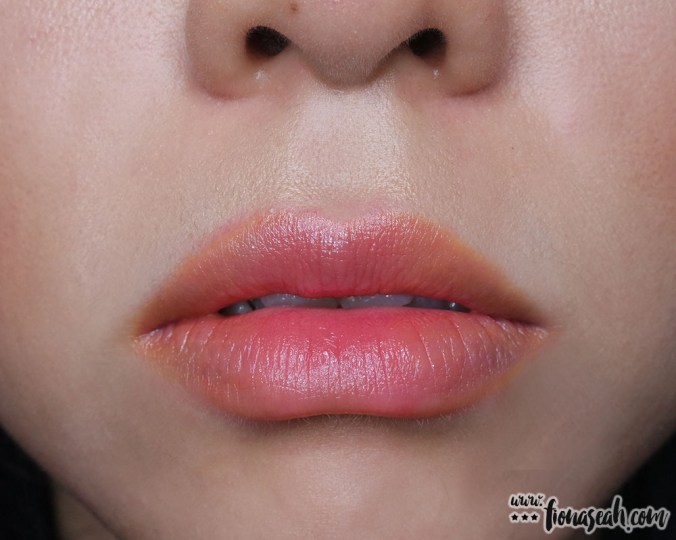 shu uemura Rouge Unlimited lipstick mix (Yellow + CR330)