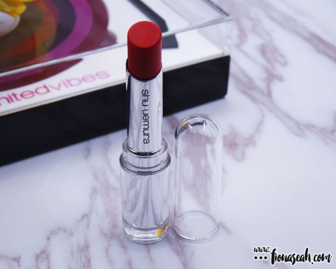 shu uemura Rouge Unlimited lipstick in RD160 (S$38)