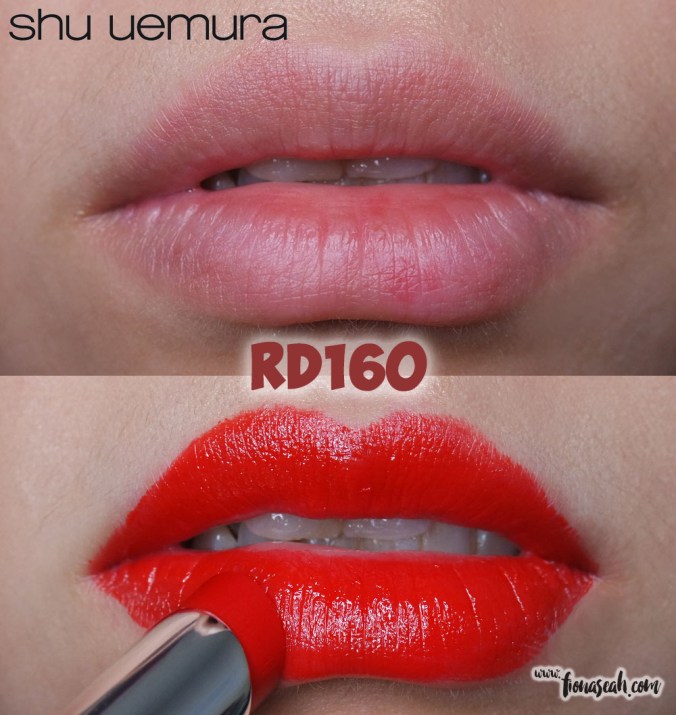 shu uemura Rouge Unlimited lipstick in RD160