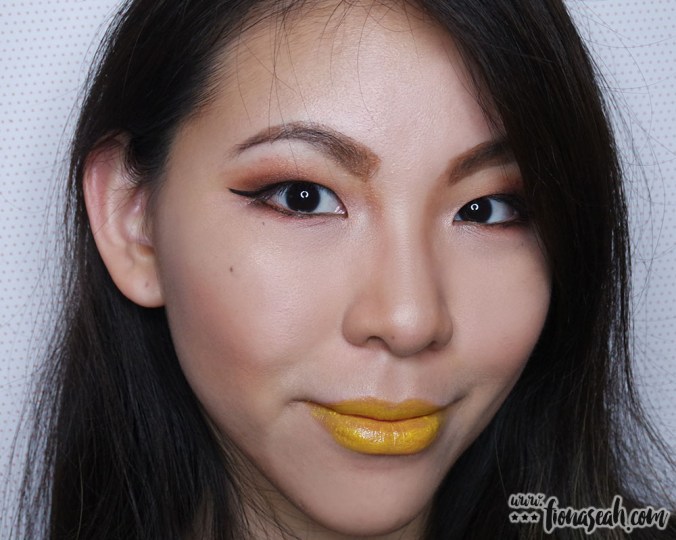 shu uemura Rouge Unlimited lipstick in Yellow