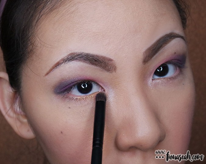 Add a shimmery highlight (Butterscotch) to the inner corners of your eyes for a brighter look