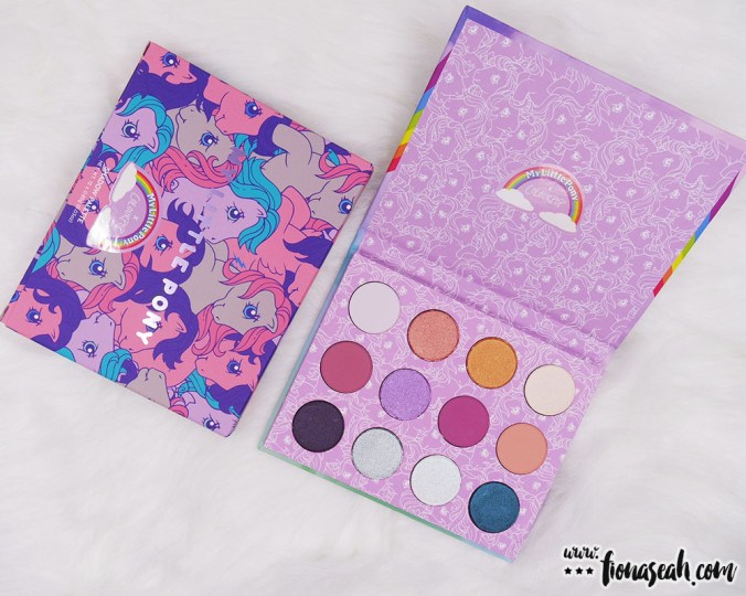 ColourPop × My Little Pony Pressed Powder Shadow Palette (US$16)