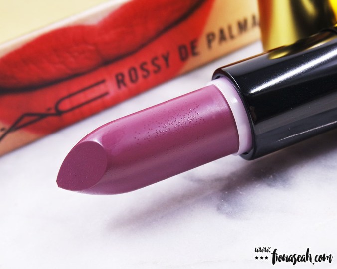 M·A·C × Rossy De Palma Lipstick in Rossy (US$17.50 / S$33)
