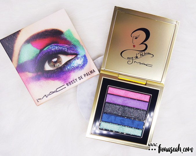 M·A·C × Rossy De Palma Veluxe Pearlfinish Shadow - the shades