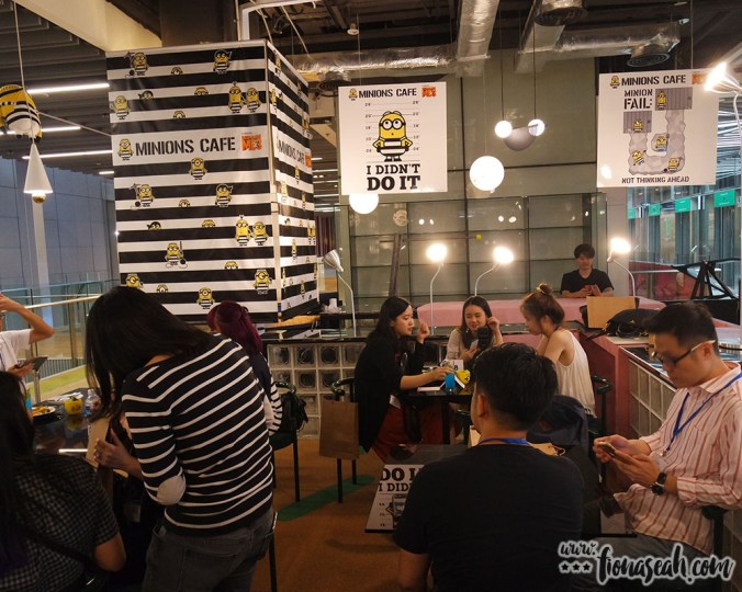 One part of the dining area