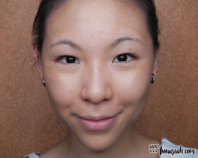 Before and after blending out Trophy Wife