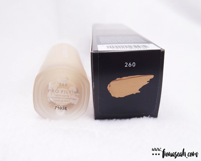 Fenty Beauty Pro Filtr Soft Matte Longwear Foundation in 260