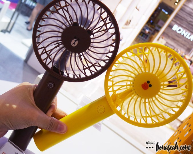 Handheld LINE Friends fans (if you didn't manage to score one from McDonald's)