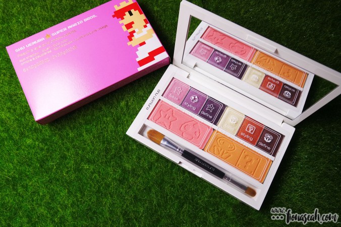 shu uemura × Super Mario Bros Peach's Eye & Cheek Palette