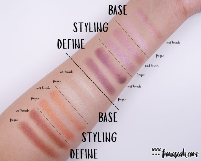 shu uemura × Super Mario Bros Peach's Eye & Cheek Palette eye shadows