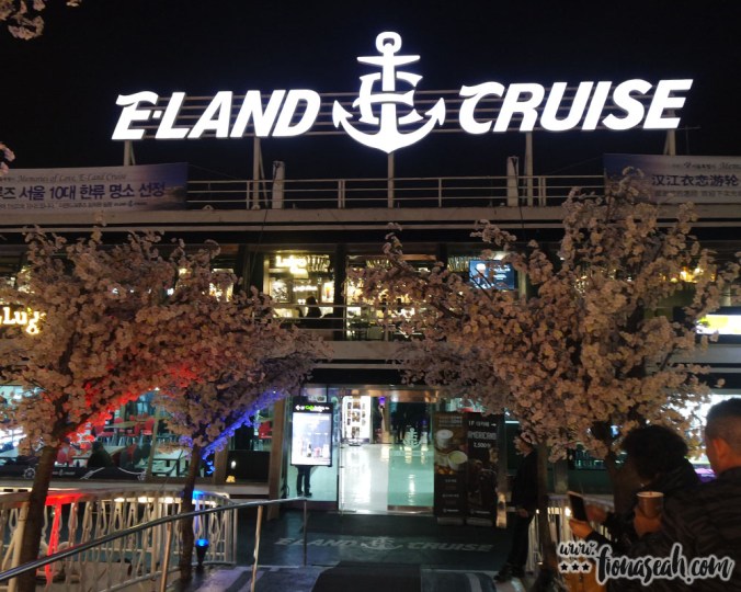 The entrance to Eland Cruise ferry dock