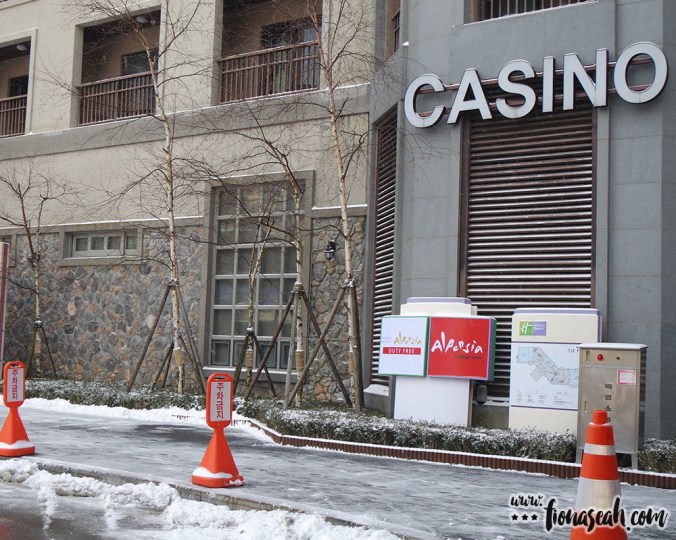 The casino is no longer in operation