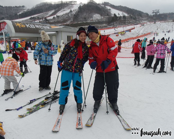 Successfully "skied" without falling down WOOO maybe I'm born for this!