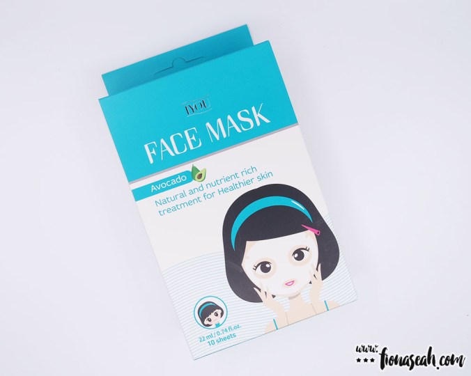 IYOU Avocado Face Mask (10 × 22ml / 0.74 fl.oz)