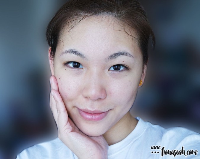 IYOU Black Pearl Jelly Face Mask (after)