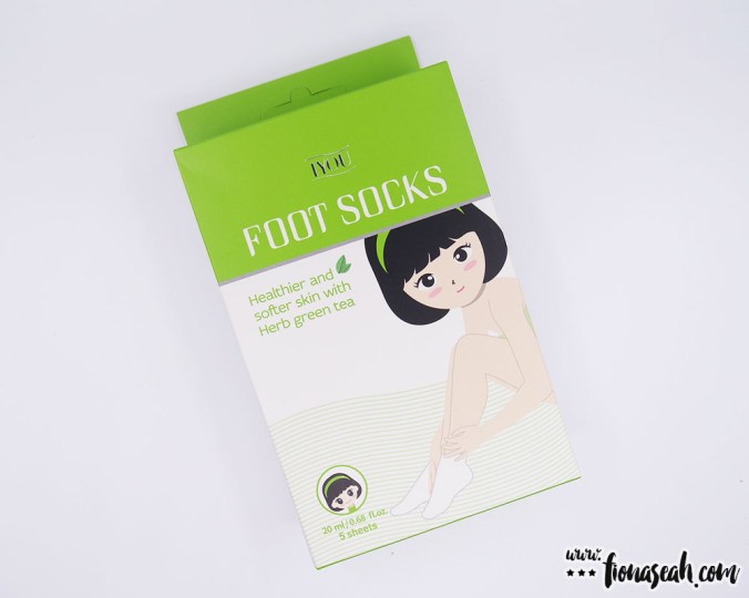 IYOU Foot Socks (5 pairs × 20ml / 0.68 fl.oz / S$28.90)