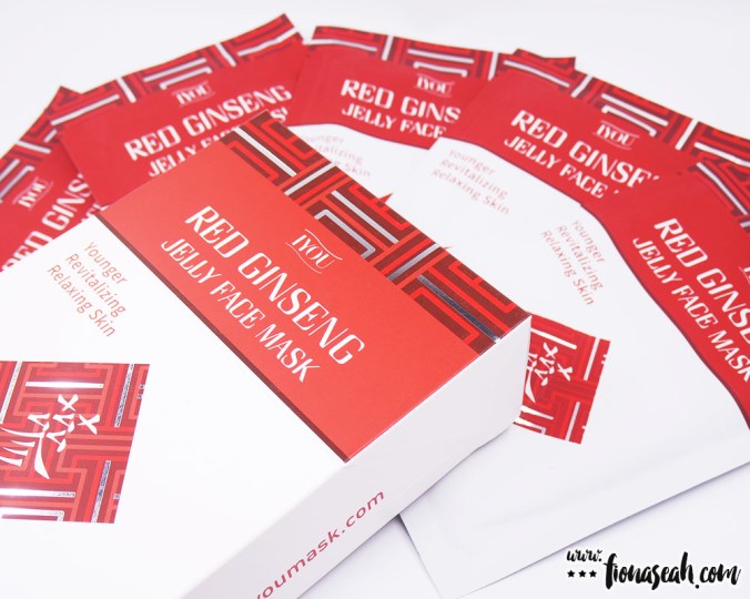IYOU Red Ginseng Jelly Face Mask