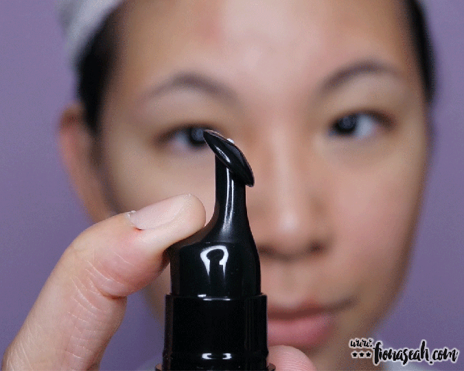 KISpeel Micro-Raphides Spot Cream application