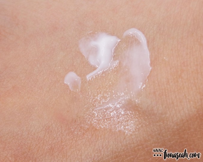 KISpeel Nutritive Micro-Raphides Cream application