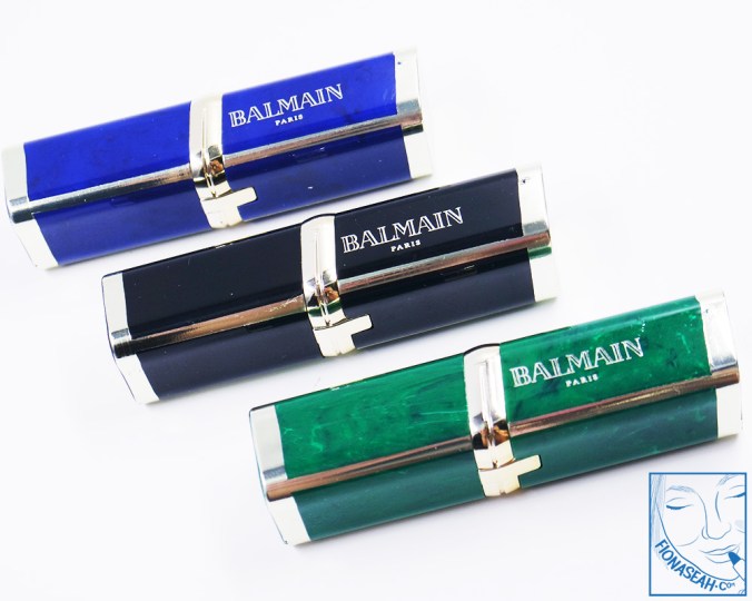 L’Oreal Paris × Balmain lipstick packaging