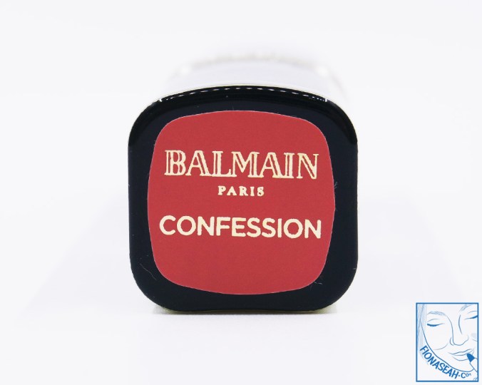 L’Oreal Paris × Balmain lipstick in Confession