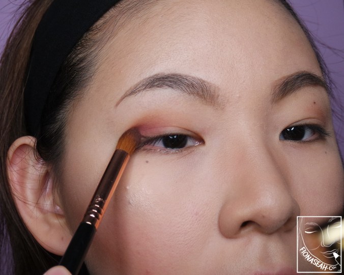 Mumtaz to define my eyes (and to create a subtle ombre!)