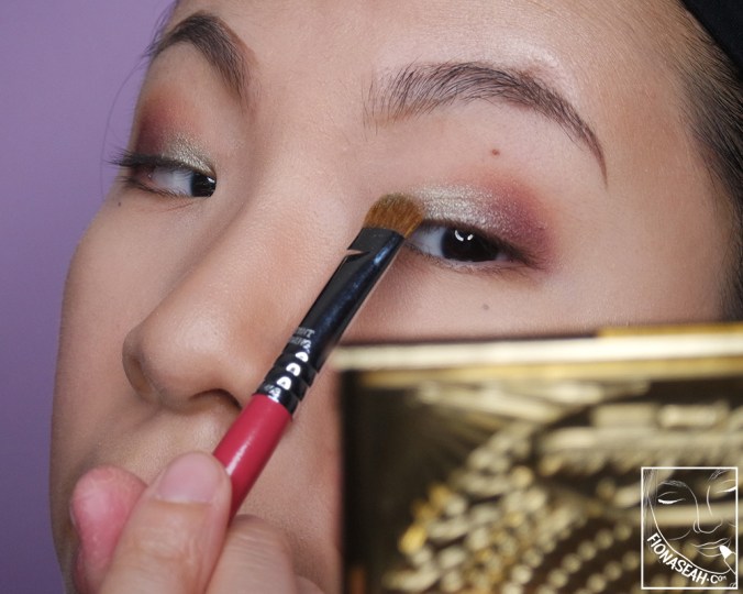 Cardamom on the inner corners to add a pop of sparkle to the eyes