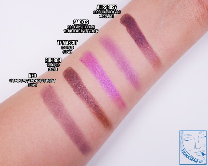 All's Rosy swatch comparisons